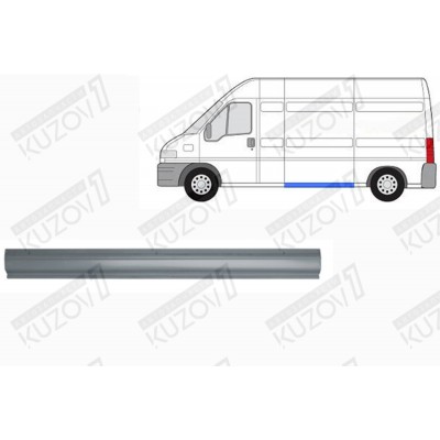 Порог (левый) POTRYKUS для PEUGEOT BOXER 1994-2002 - фото
