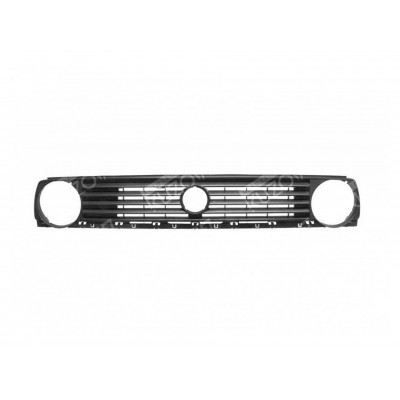 Решетка радиатора Под 2 Фары AVG для Volkswagen GOLF 2 1989-1992 - фото